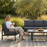 Solterra Luxe Outdoor Lounge Set — Lifestyle